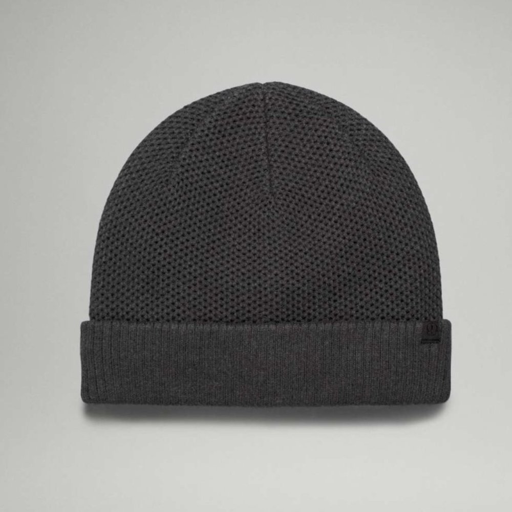 Lululemon Fleece-Lined Knit Beanie Heathered Black - Picture 2 of 6